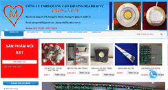 Desktop Screenshot of ledphongvinh.com